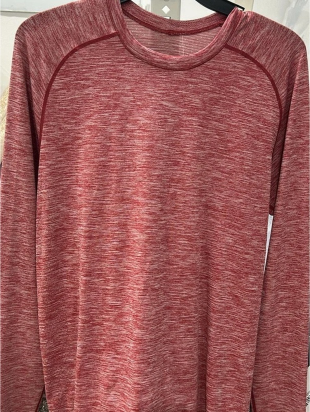 lululemon Metal Vent Tech Long-Sleeve Shirt Red